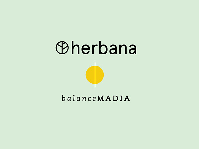 Herbana Balance Madia art direction branding campaign design graphic design logo packaging