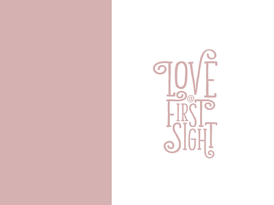 Brand logo // Love At First Sight brand logotype