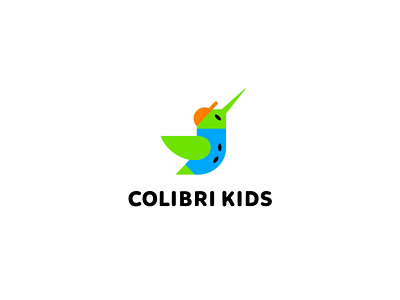 Colibri Kids animation branding clothes colibri illustration logo motion design