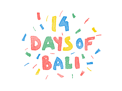 14 Days of Bali