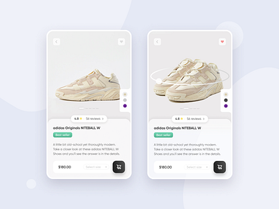 Sneaker online store 👟 clean clothes design e commerce minimal simple sneaker store ui ui ux ux
