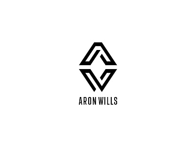 Aron Wills branding design flat graphic design logo minimal vector