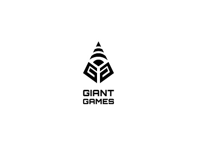 Giant Games branding design flat graphic design logo minimal vector
