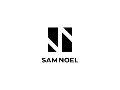 SAM NOEL branding design flat graphic design logo minimal vector