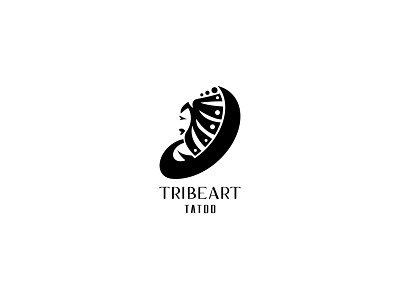 TRIBE ART branding design flat graphic design logo minimal vector