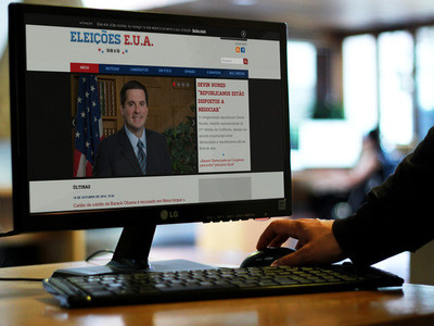 U.S.A Elections 2012 editorial elections sapo usa webdesign
