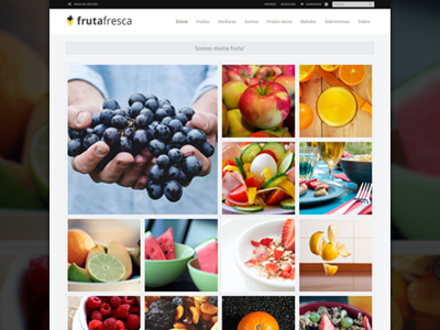 Introducing Vinyl (light) bizz ecommerce fruit sapo store template theme webdesign