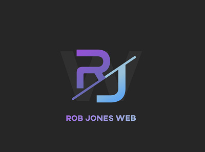 Rob Jones Web aesthetic branding cool design graphic design illustration letter logo logos split vector web