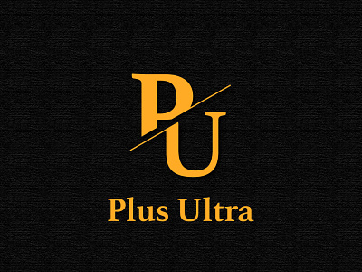 Plus Ultra aesthetic branding cool design designer gold graphic design illustration letter logo logos luxury plus ultra vector