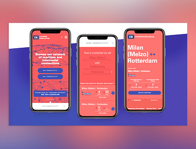 Contship Italia design ui user experience design user interface ux website