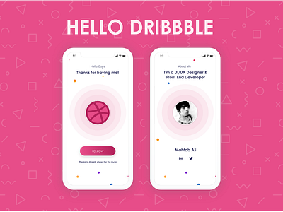 Hi Dribbble