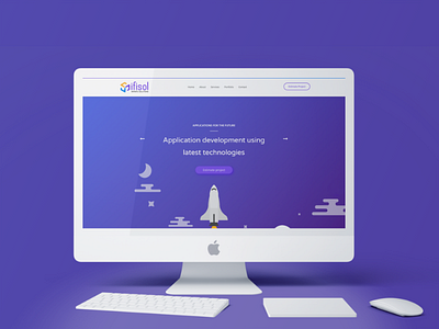 Create Agency Landing Page creative agency landing page redesign web design