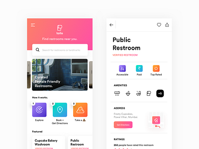 Toilo —  Public Restroom Finder