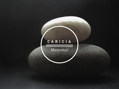 Concept 02 caricia cosmetic logo nature typography