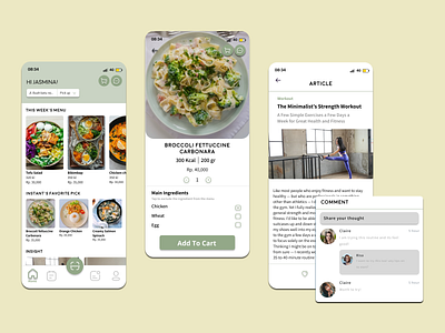 Healthy Catering App