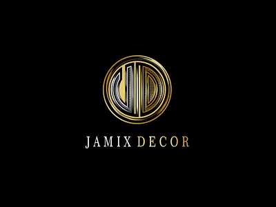 J DECOR branding logo