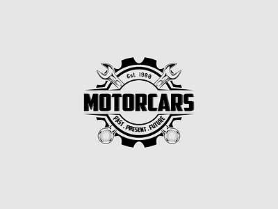 MOTORCARS branding logo