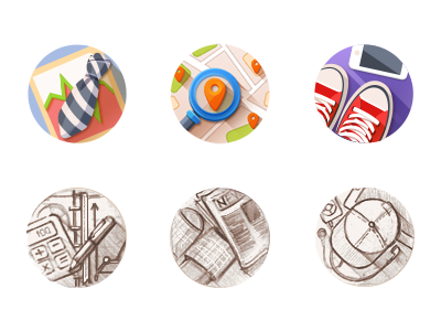 77 cars icons