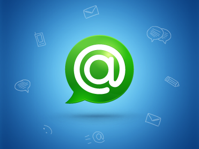 Agent PC Application agent doodle icon icons im logo messenger messengers screen screens sketch splash
