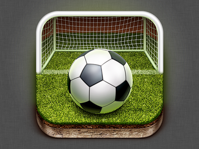 Sport iOS App Icon apps ball football icon icons ios iphone soccer sport
