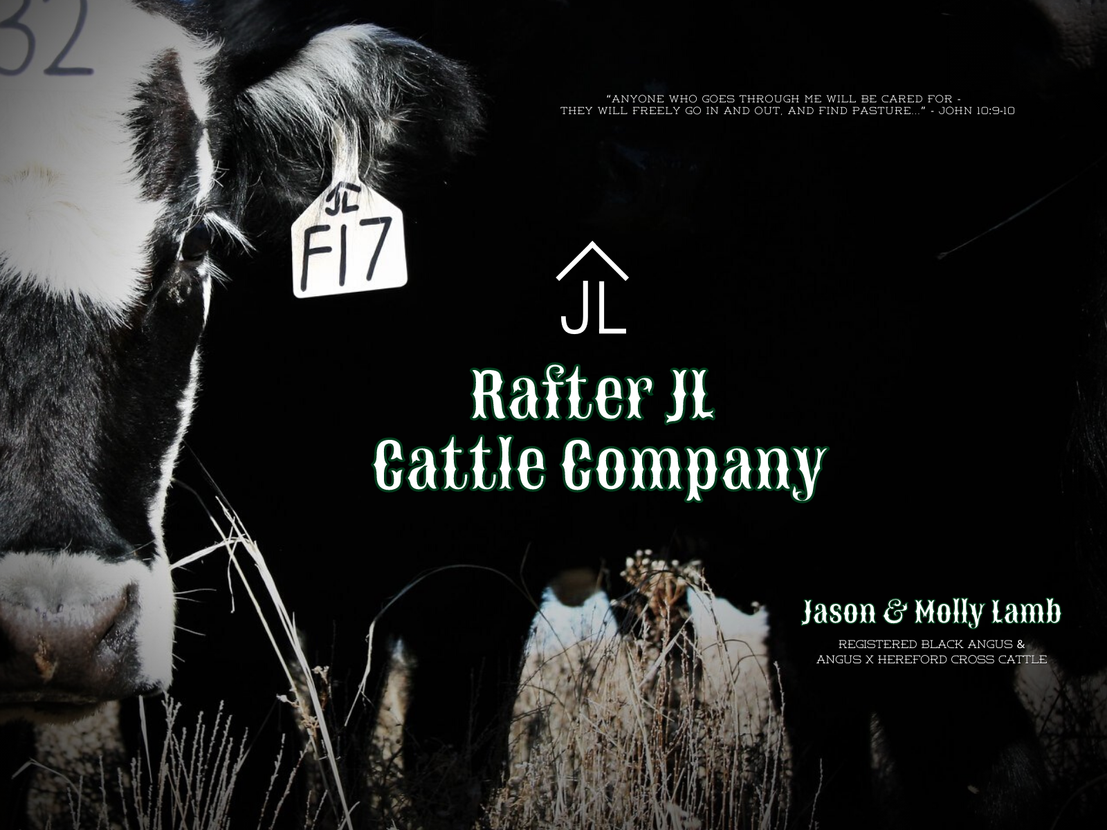 Rafter JL Cattle Co. by Broken M Designs on Dribbble