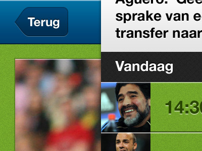 Voetbal International - iPad app ipad retina soccer vi voetbal international