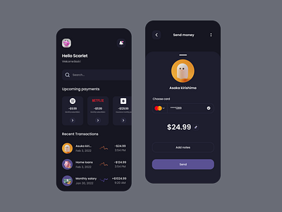 Payments Service Apps Concept