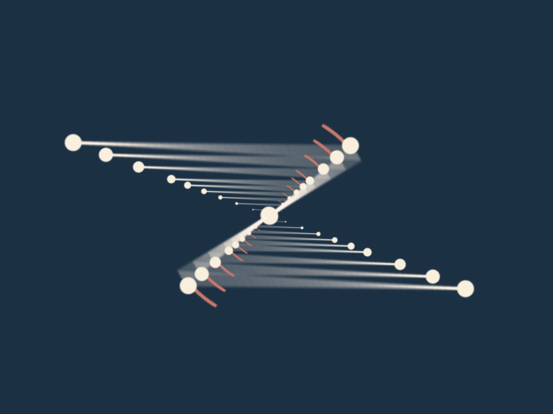 1 circle, 2 lines abstract after effects beams circles dna dots gif lines motion piston spin windmill