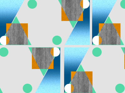 3 shapes with 3 keyfraes bounce duplicate gif grain load loop minimal pattern scroll shapes swipe texture