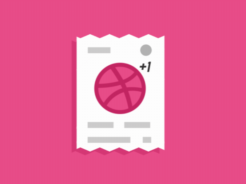 Who wants it? animation ball debut draft dribbble gif invitation invite paper plane ticket transition