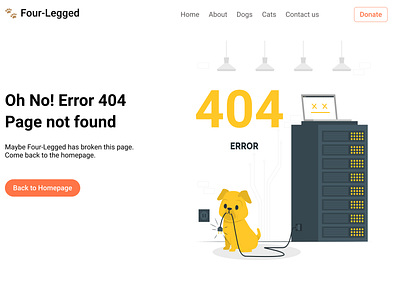404 Error #Daily UI design ui