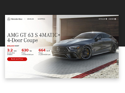 Mercedes-Benz Landing Page branding car clean design designer graphic landing page landing page design landing page ui landingpage mercedes mercedes benz minimal ui ux web web design webdesign website website design