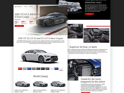 Mercedes-Benz Landing Page Pt.2