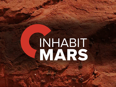 Inhabit Mars Logo Design