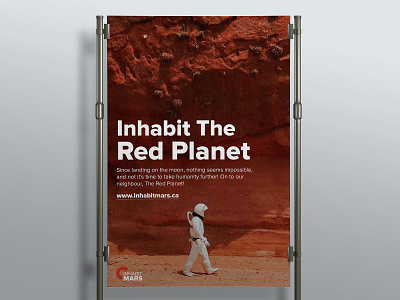 Poster Design for Inhabit Mars