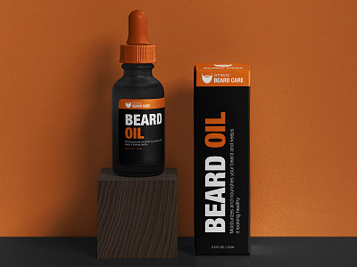 Optimum Beard Care Packaging Design