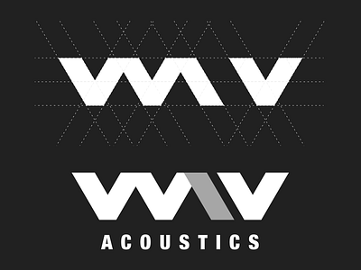 Wav Acoustics Logo Design brand brand design brand identity branding branding design graphic graphic design graphicdesign logo logo design logo design branding logo design concept logo designer logo designs logodesign logos logotype work