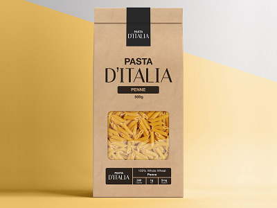Pasta D'Italia Packaging Design