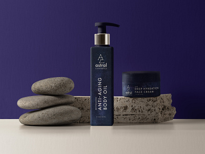 Packaging Design For Astral Cosmetics