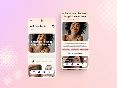 Face Lifting App Concept