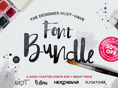 Hand Crafted Font Bundle