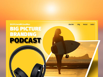 BIG Picture Branding Podcast Landing Page