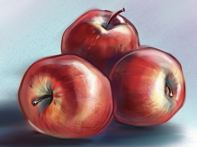 Apples apples art artdesign artwork design digital art digital painting illustration ui
