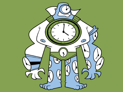 The Clock King character design character designer characters