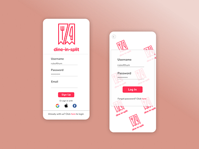 Dining Mobile App