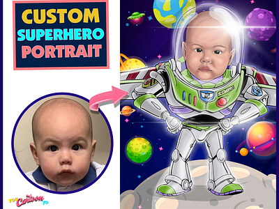 Buzz Lightyear Custom Portrait