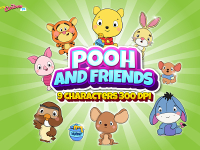 Pooh and Friends Character Bundle