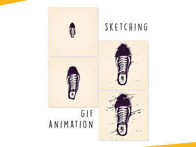 Animated Gif and Illustration for VANS