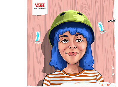 Lizzie Armando - Character and Graphic Design branding character design fan art graphic design illustration lizzie armanto off the wall pro skater product design skateboarding vans vans team web design