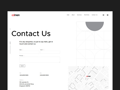 Creative Firm - Website blackandwhite branding cool creative lineart lx2 minimal modern webdesign webdesigner webdevelopment website design